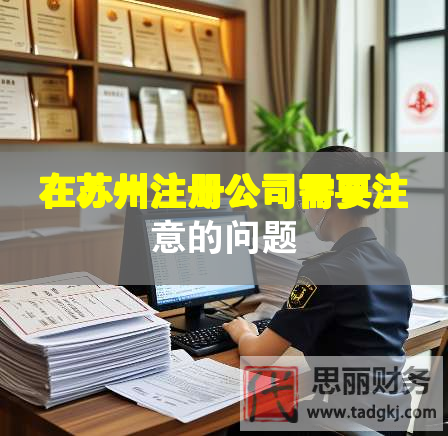 在蘇州注冊公司需要注意的問題