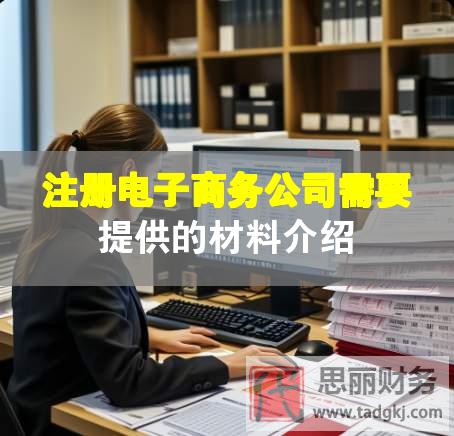 注冊電子商務公司需要提供的材料介紹