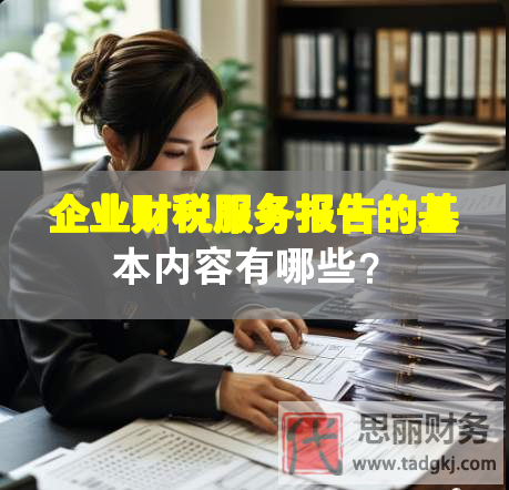 企業(yè)財(cái)稅服務(wù)報(bào)告的基本內(nèi)容有哪些？